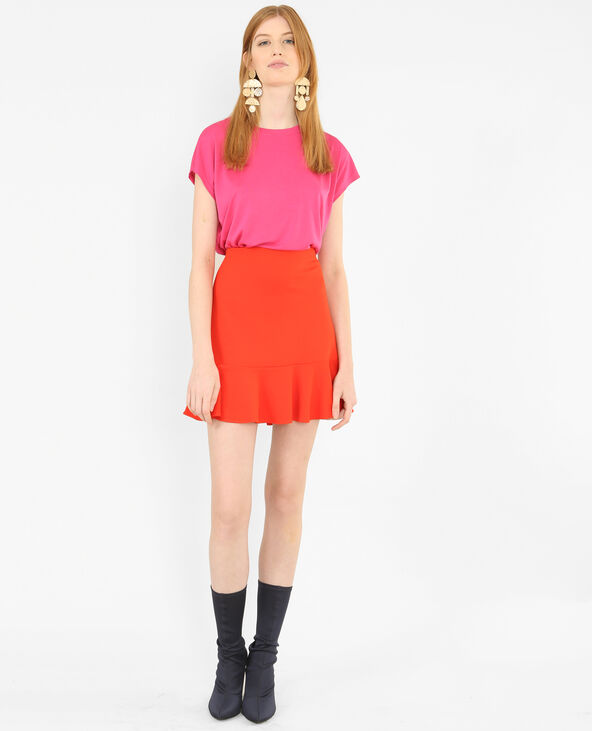 T-shirt fluide rose fuchsia - Pimkie