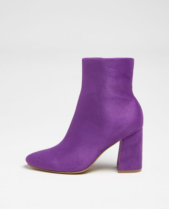 Bottine violette on sale