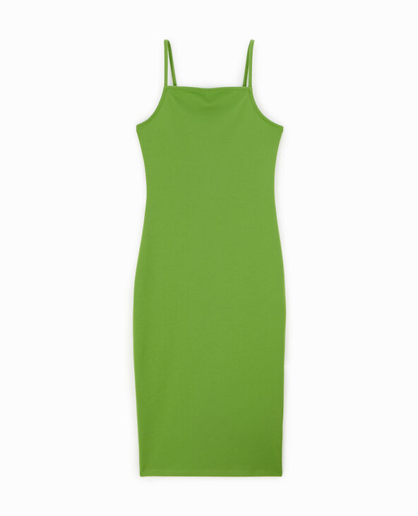 Robe midi moulante vert kaki - Pimkie