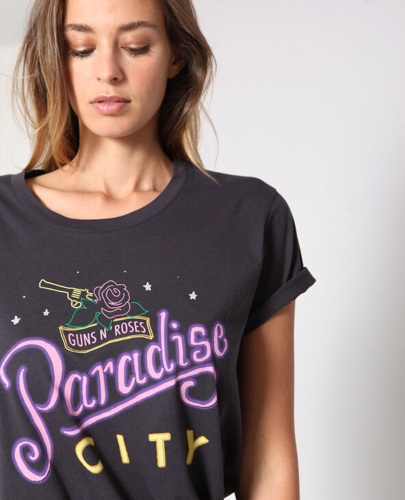 T-shirt Guns N' roses noir - Pimkie