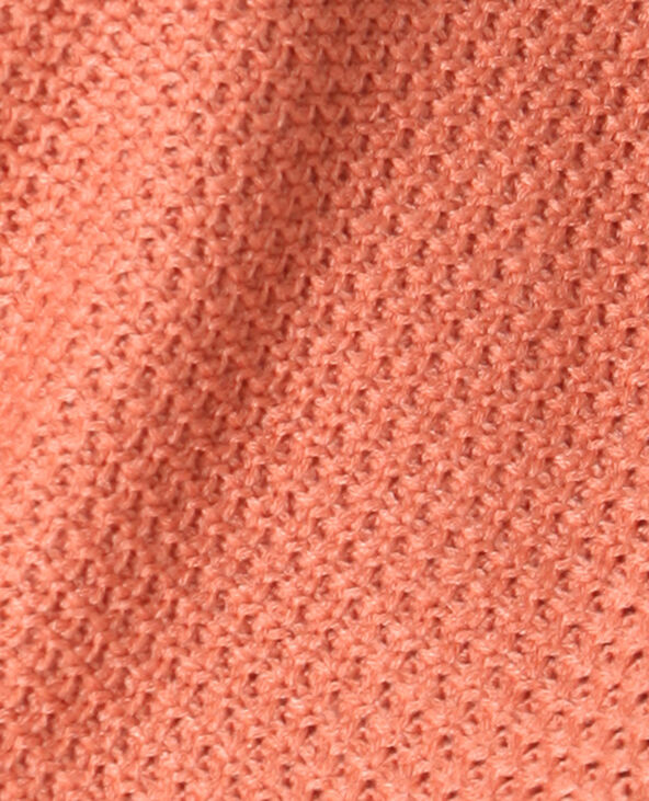 Pull en maille fantaisie marron - Pimkie
