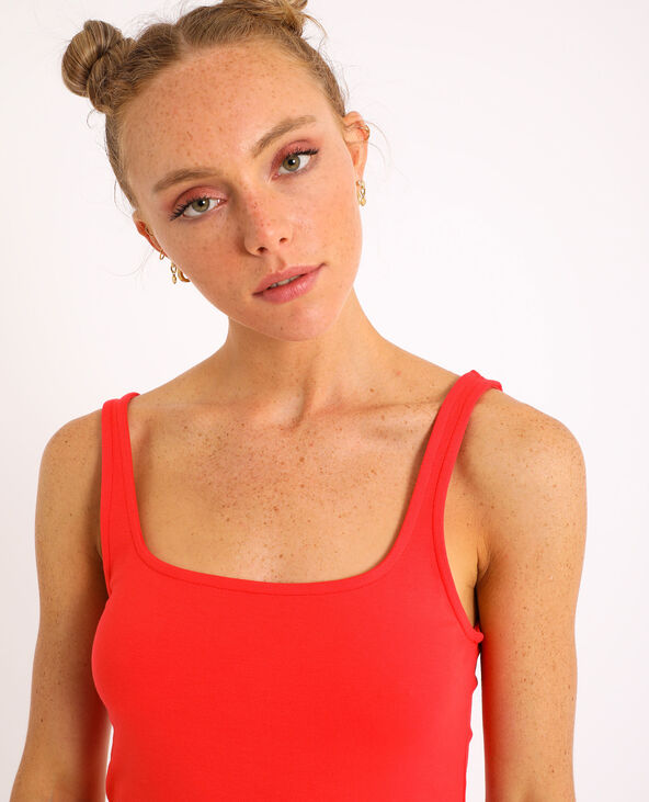 Robe bodycon rouge - Pimkie