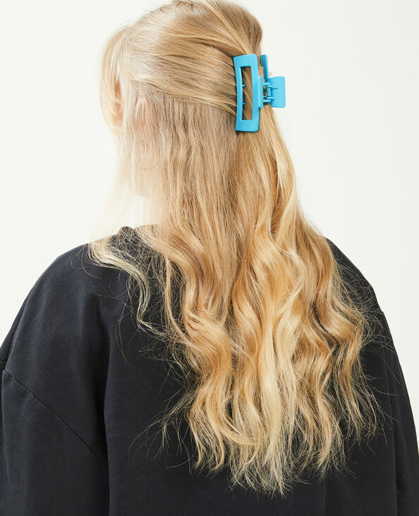 Pince crocodile bleu turquoise - Pimkie