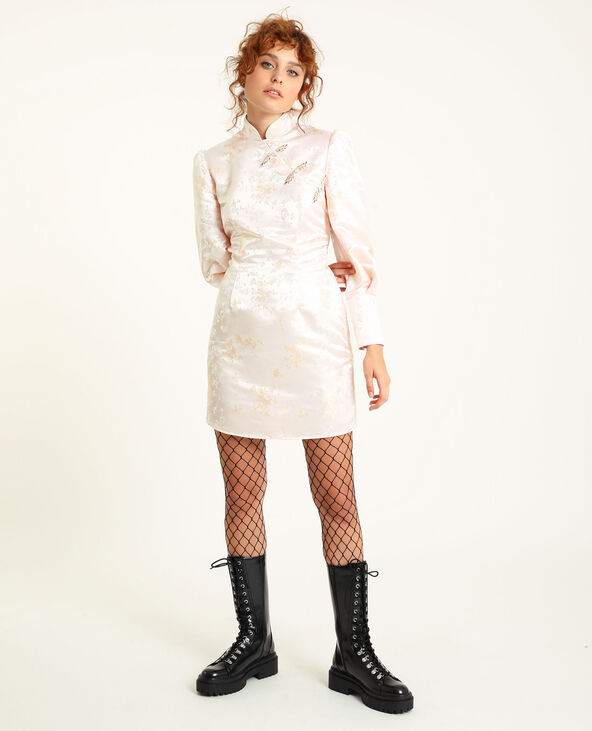 Robe esprit asiatique beige - Pimkie