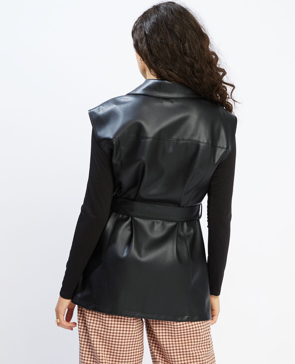 Veste sans manche noir - Pimkie
