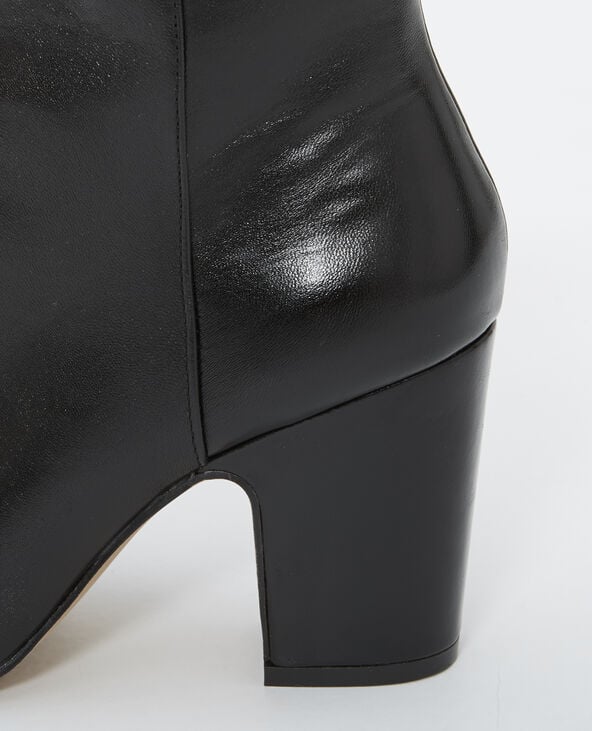 Bottines à talons noir - Pimkie