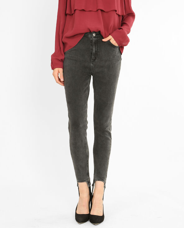 Jean skinny fuseau noir - Pimkie