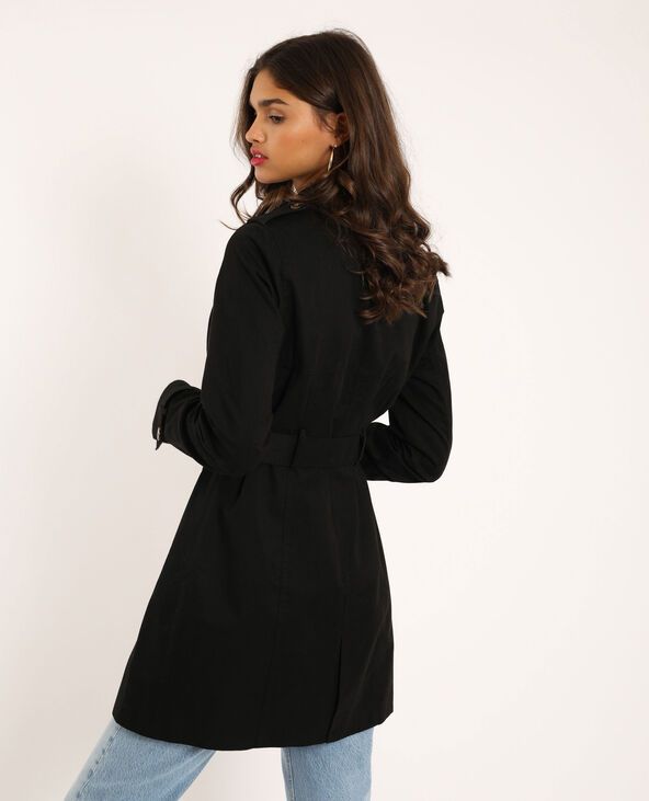 Trench avec ceinture noir - Pimkie