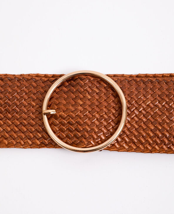 Ceinture large marron - Pimkie