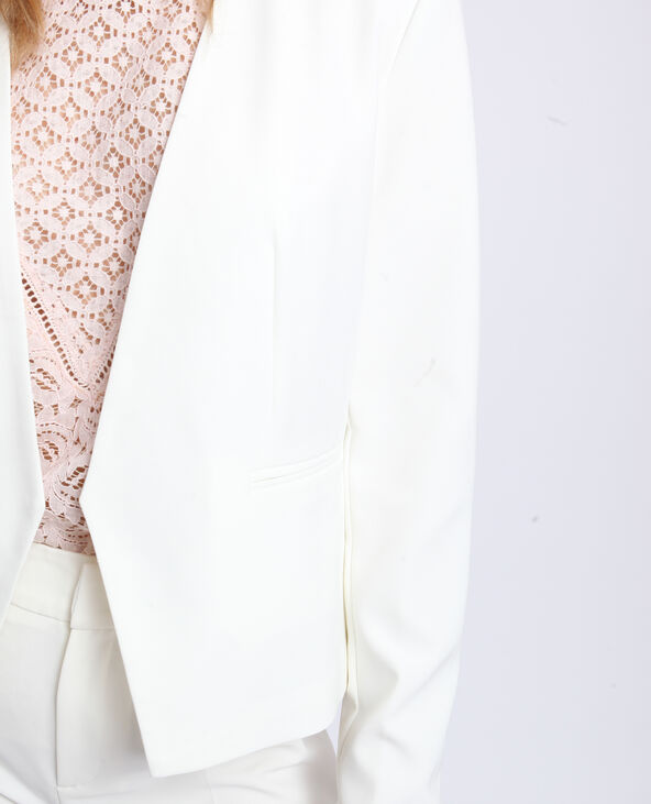 Veste courte blanc - Pimkie