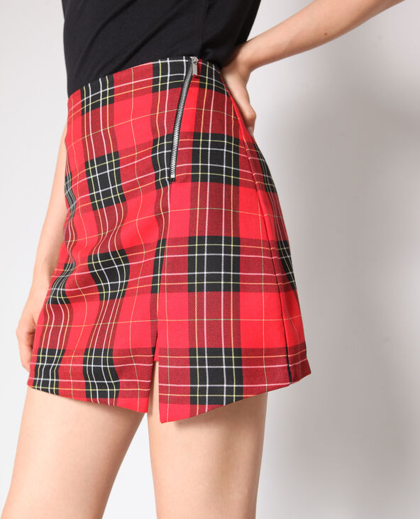 Jupe short a carreaux