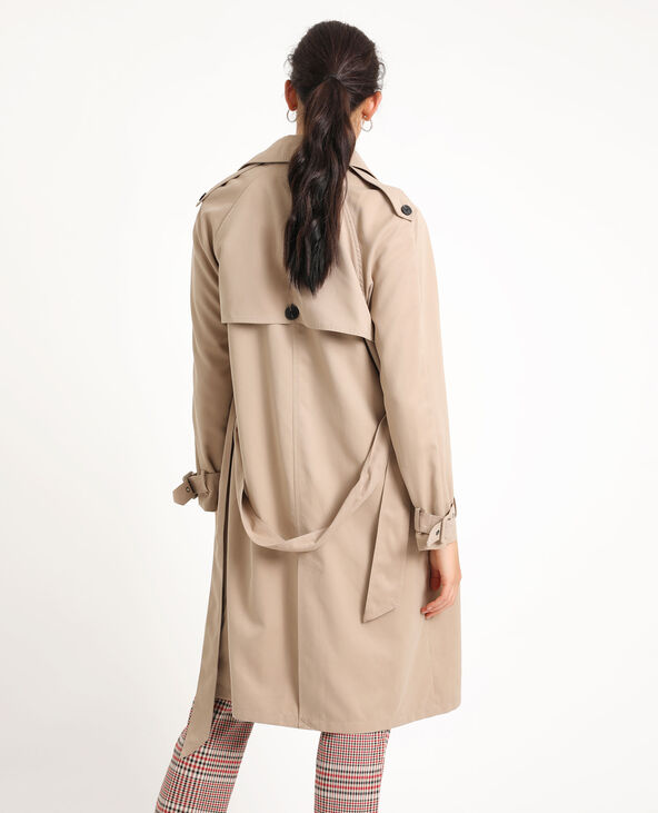 Trench ceinturé rose clair - Pimkie
