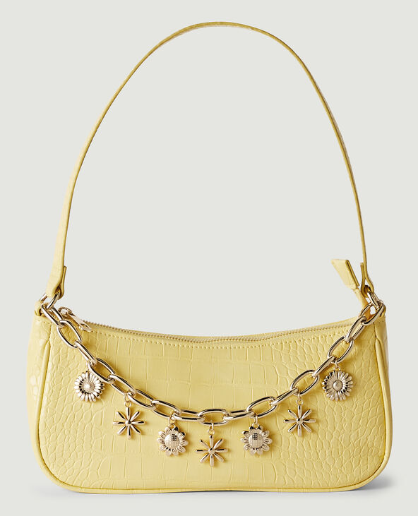 Sac baguette effet croco Pimkie