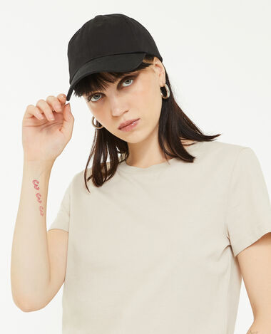 Casquette unie noir - Pimkie