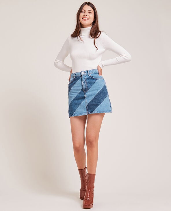 Jupe en discount jean et collant