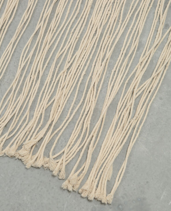 Tête de lit macramé blanc - Pimkie