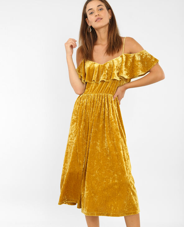 Robe a manches peekaboo