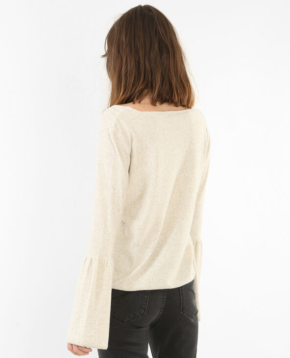 Pull manches pagode gris foncé - Pimkie
