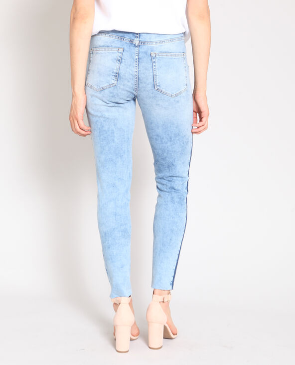 Jean skinny mid waist Jean stoned - Pimkie