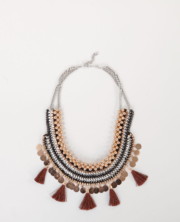 Collier plastron rose - Pimkie