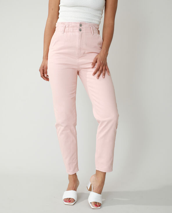 Jean mom high waist lilas - Pimkie