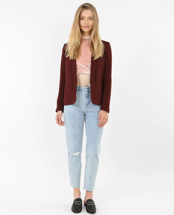 Veste blazer violet - Pimkie