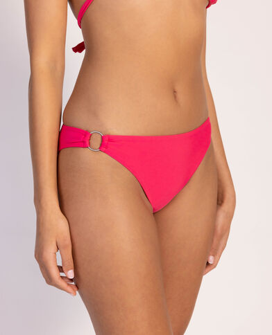 Bas de maillot culotte avec anneau rose - Pimkie