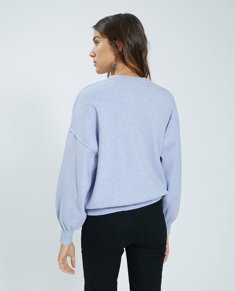 Pull maille fine parme - Pimkie