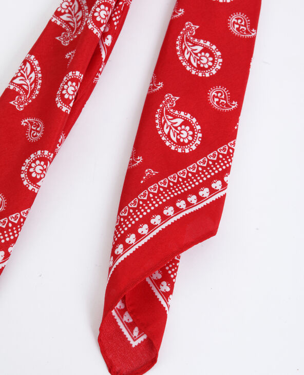 Chouchou pour cheveux rouge - Pimkie