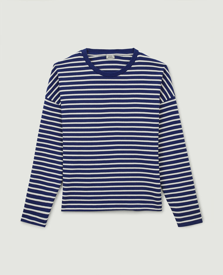 Marinière manches longues bleu marine - Pimkie