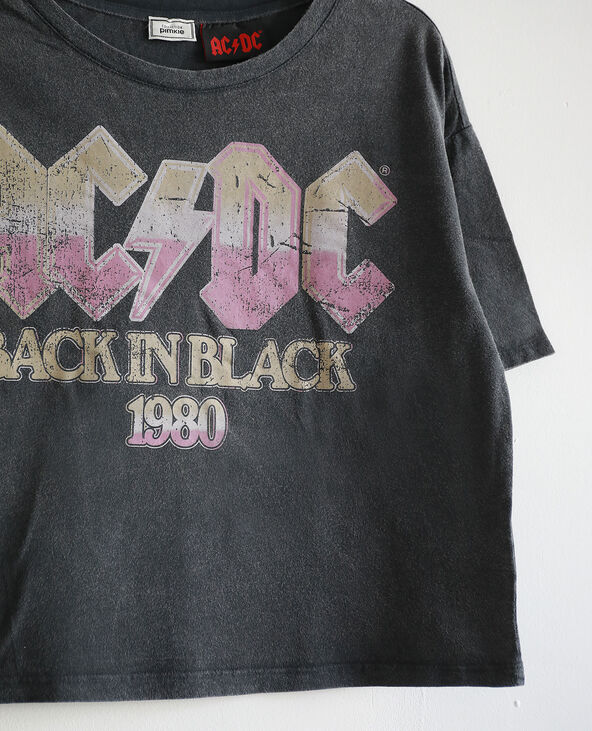 T-shirt AC/DC gris foncé - Pimkie