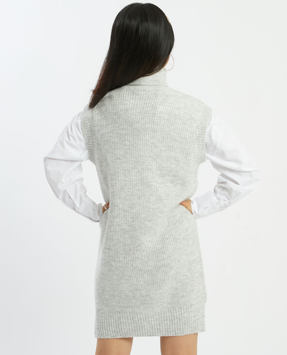 Pull sans sale manche robe
