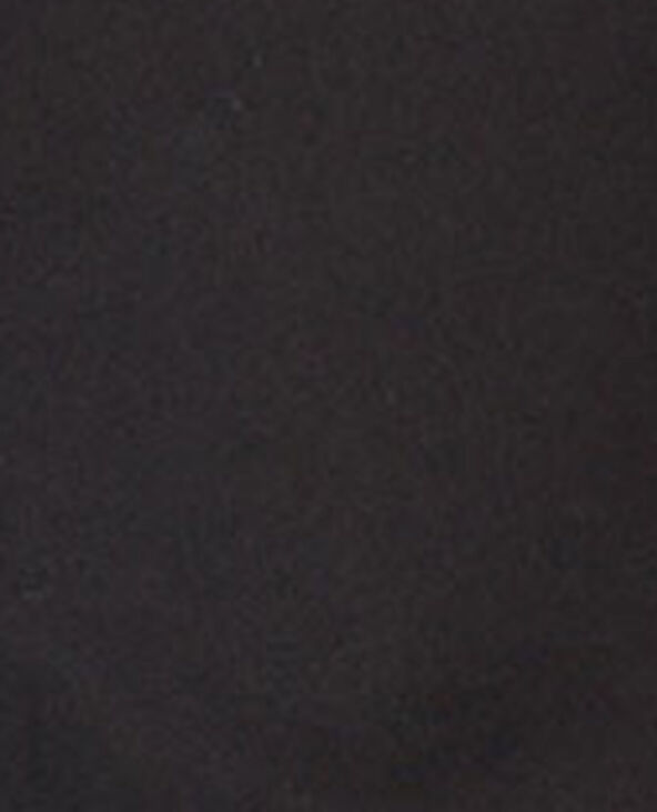 Chemise bi-matière noir - Pimkie
