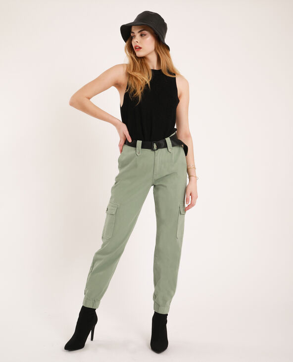 Pantalon cargo gris - Pimkie