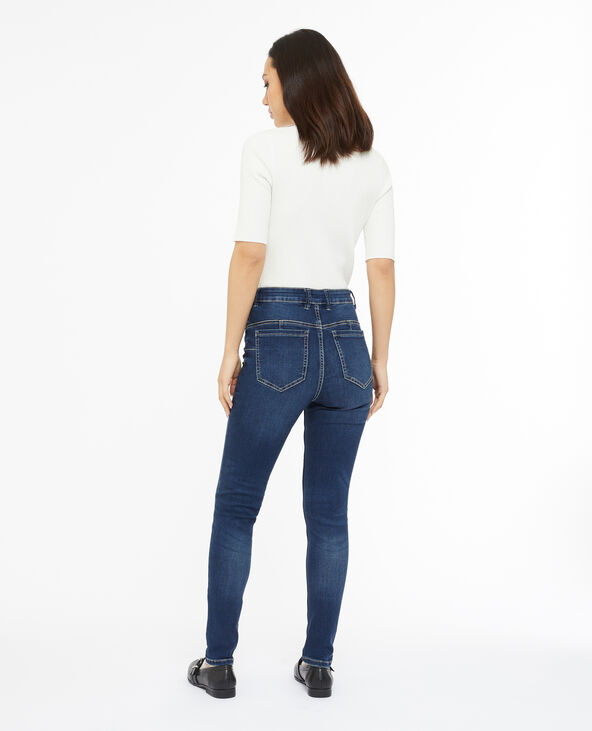 Jean skinny push up taille regular bleu - Pimkie