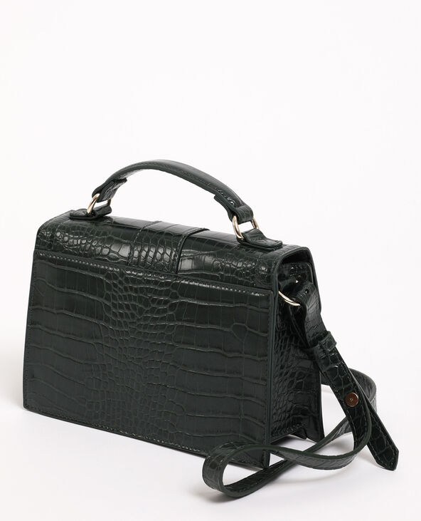 Sac boxy valisette vert de gris - Pimkie