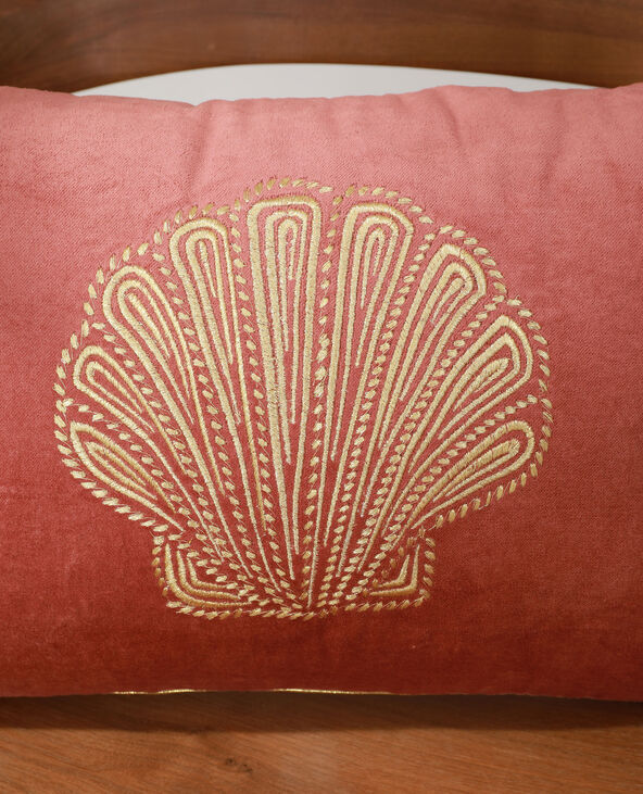 Coussin coquillage rose clair - Pimkie