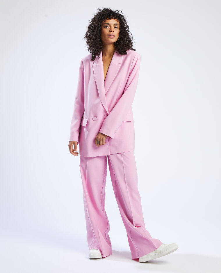 Pantalon wide leg SMALL rose - Pimkie