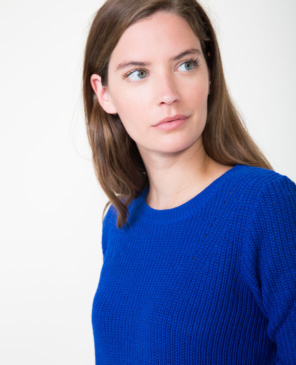 Pull basique bleu marine - Pimkie