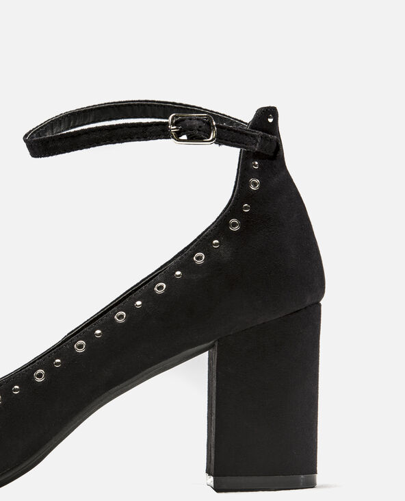 Ballerines à œillets noir - Pimkie