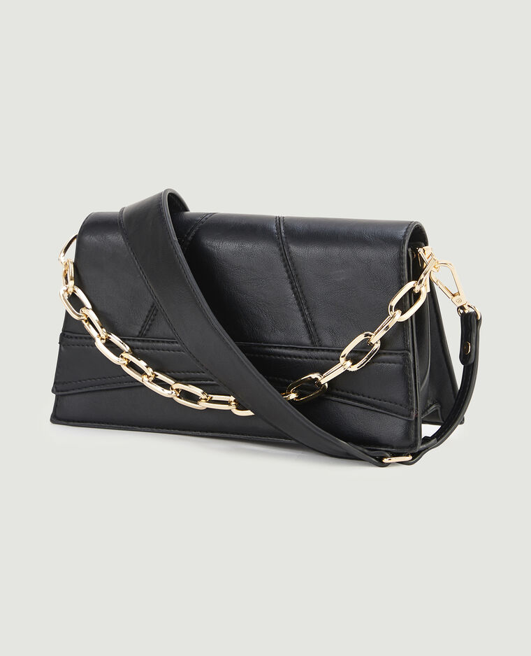 Sac baguette rigide noir - Pimkie