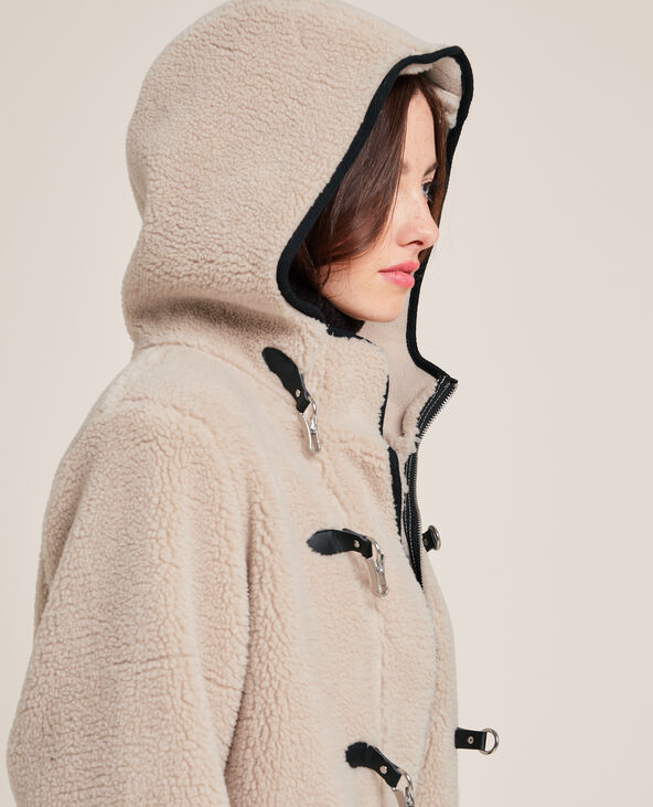 Duffle coat sales femme capuche fourrure