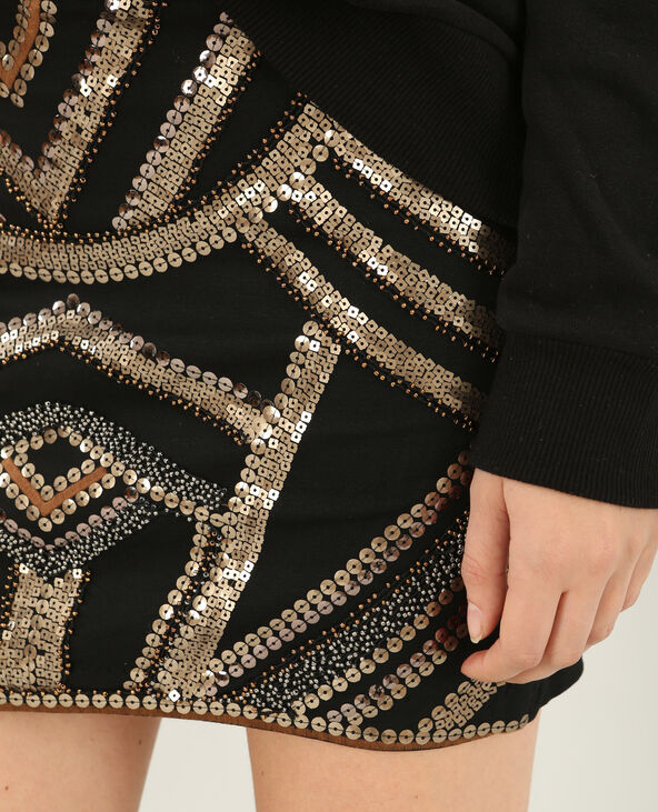 Mini jupe sequins