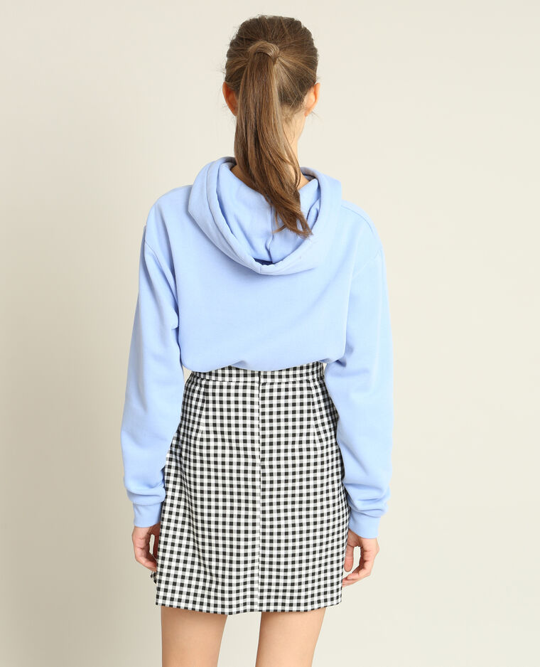 Sweat à capuche bleu - Pimkie