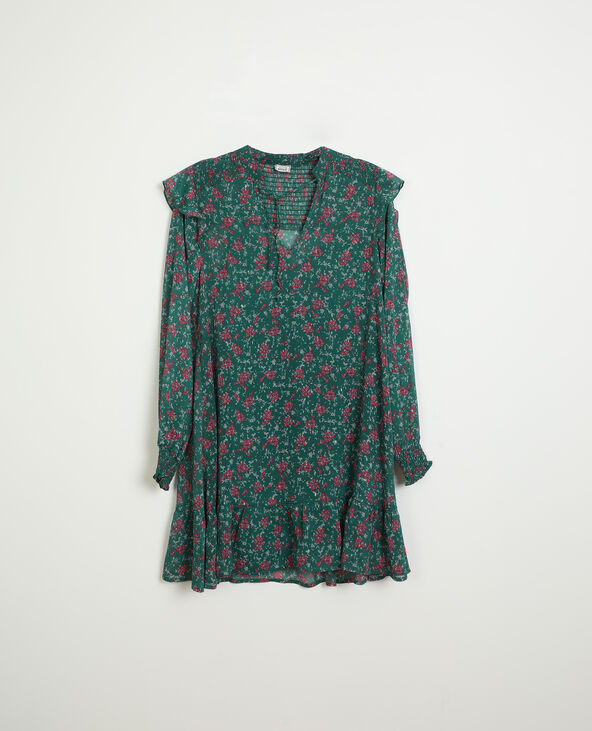 Robe tunique vert foncé - Pimkie