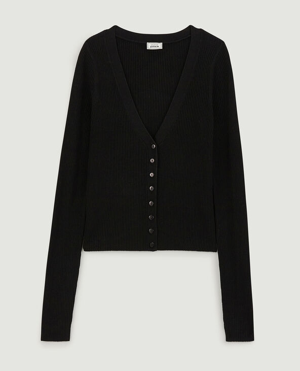 Gilet court noir - Pimkie
