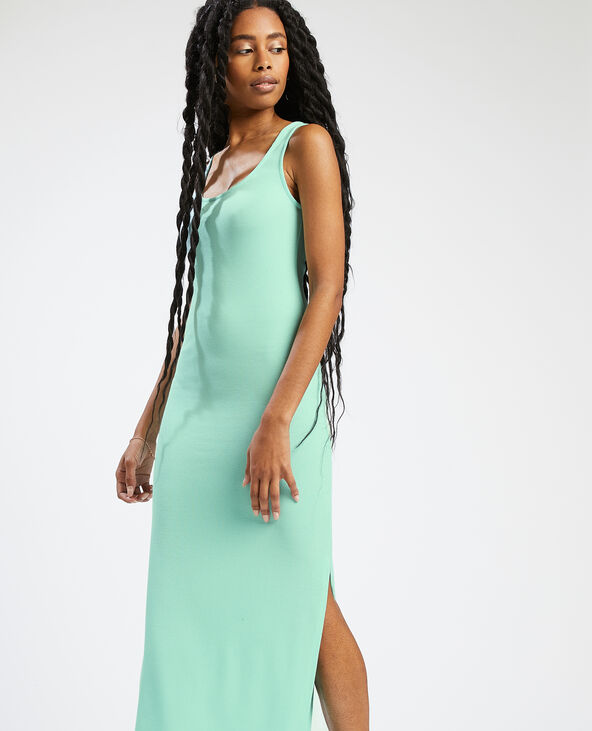 Robe longue hot sale bleu clair