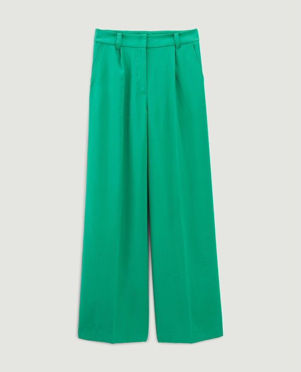 Pantalon wide leg vert olive - Pimkie