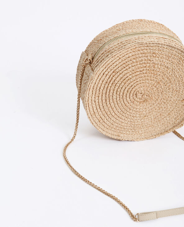 Sac en top paille bandouliere