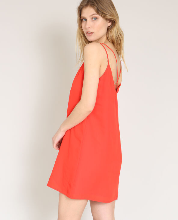 Robe clearance nuisette rouge